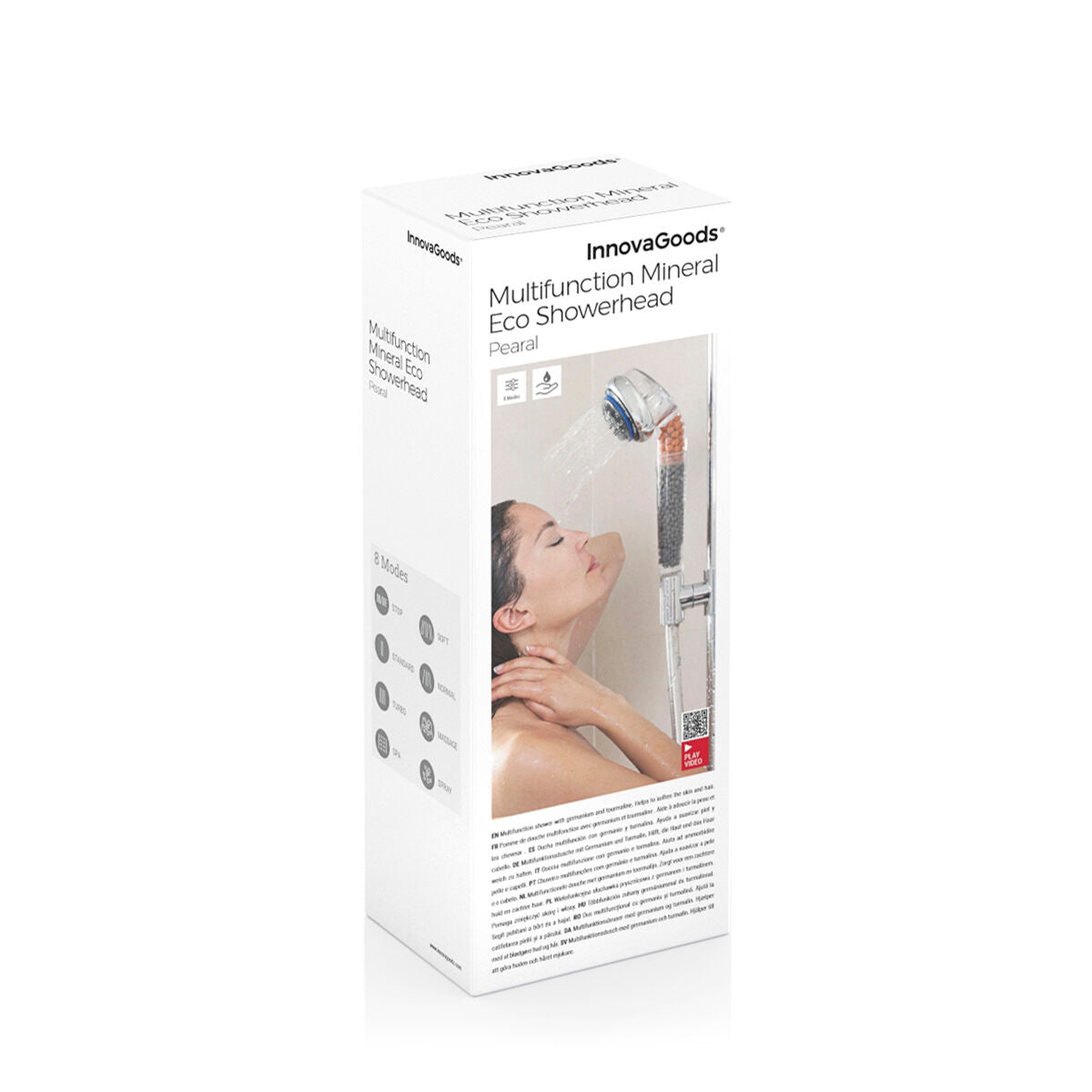 Multifunction Mineral Eco-shower with Germanium and Tourmaline Pearal