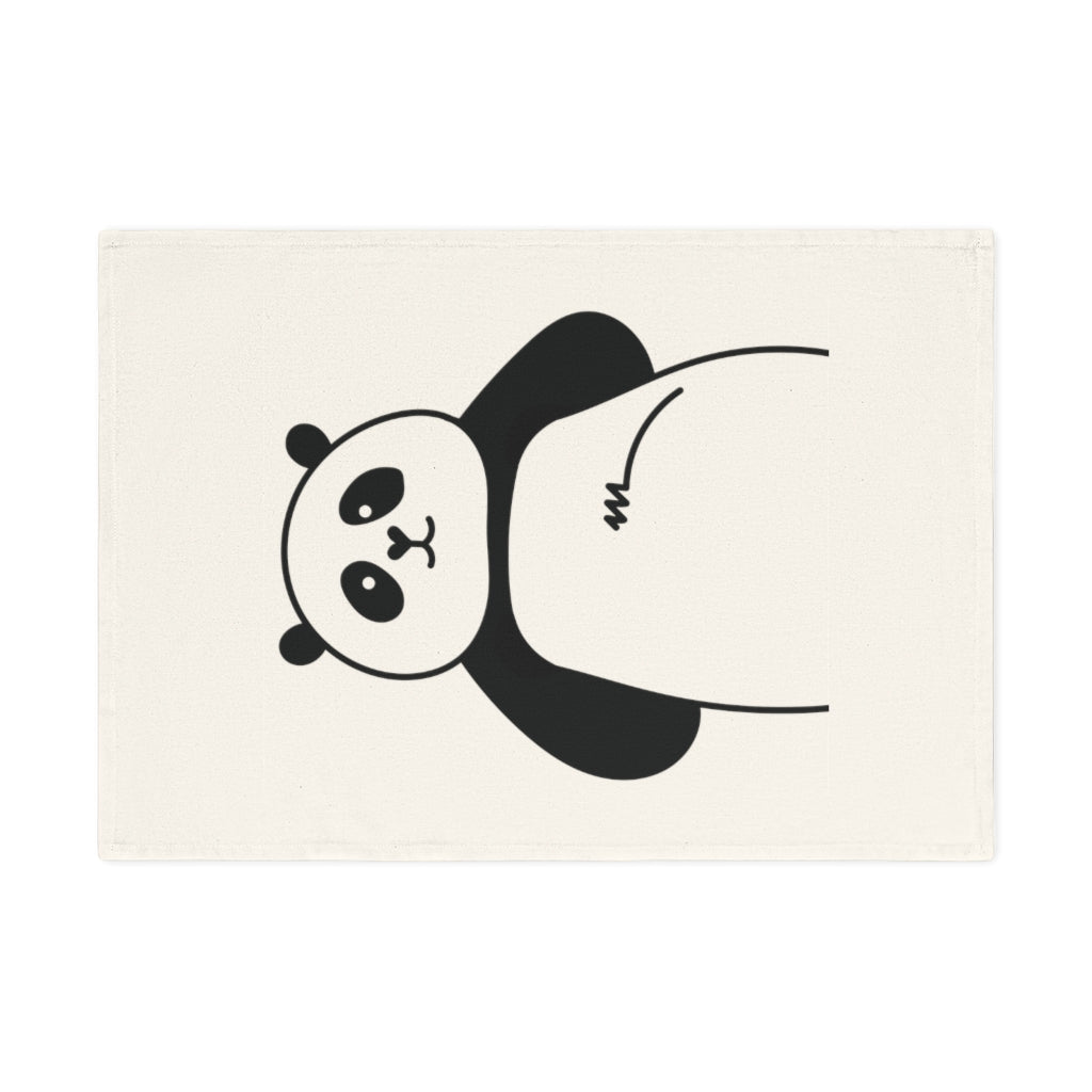 Panda Cotton Tea Towel, 50 x 70 cm, organic cotton