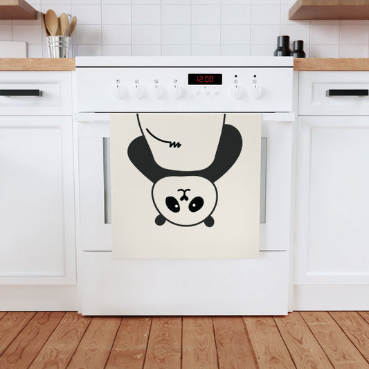 Panda Cotton Tea Towel, 50 x 70 cm, organic cotton